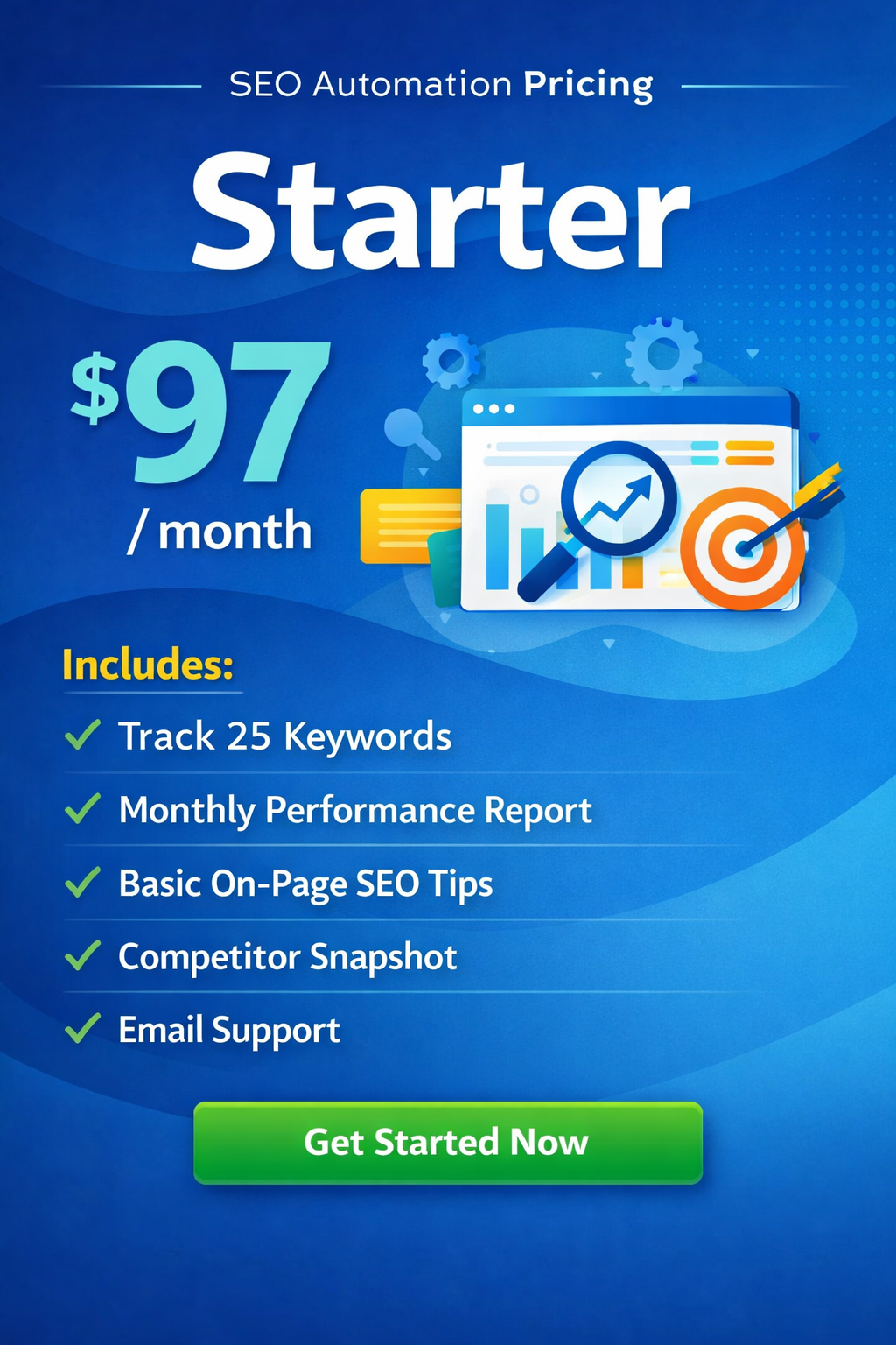Starter Plan — $97/month