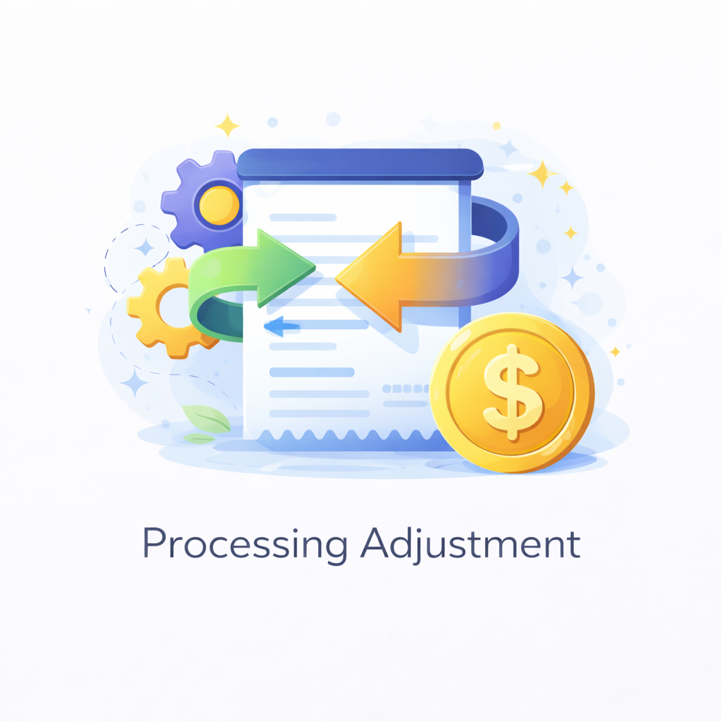 Processing Adjustment