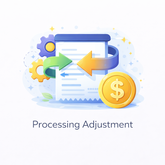 Processing Adjustment